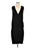 Ann Taylor Solid Black Cocktail Dress Size M - photo 1