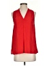 Violet & Claire 100% Polyester Red Sleeveless Blouse Size S - photo 1