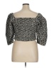 Levi's 100% Polyester Black 3/4 Sleeve Blouse Size XL - photo 2