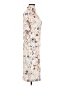 Shein Print Ivory Cocktail Dress Size 6 - photo 4