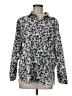 By Malene Birger 100% Cotton Floral Blue Long Sleeve Button-Down Shirt Size EU 40 / US 10 - photo 1
