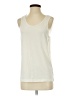 Assorted Brands Ivory Sleeveless T-Shirt Size S (estimated) - photo 1