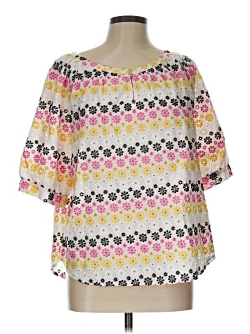 Ruby Rd. 3/4 Sleeve Blouse (view 1)