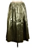 Calligraphie 100% Polyester Metallic Gold Formal Skirt Size L - photo 1
