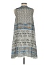 Max Studio 100% Polyester Print Blue Casual Dress Size S - photo 2