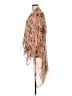 Mia Joy 100% Polyester Tan Kimono Size L - photo 5