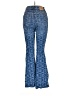 Hollister Hearts Blue Jeans Size 3S - photo 2