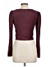 Wallflower Burgundy Long Sleeve Top Size L - photo 2