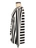 INC International Concepts Stripes Black Long Sleeve Blouse Size M - photo 5