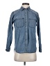 Madewell Blue Long Sleeve Button-Down Shirt Size XS - photo 1