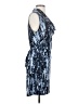 MICHAEL Michael Kors Print Blue Cocktail Dress Size S - photo 4