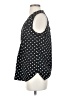 Fervour 100% Polyester Polka Dots Black Sleeveless Blouse Size XS - photo 5