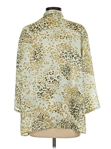 Draper's & Damon's 3/4 Sleeve Blouse (view 2)
