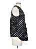 Fervour 100% Polyester Polka Dots Black Sleeveless Blouse Size XS - photo 4
