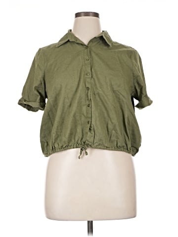 Saks Fifth Avenue Short Sleeve Blouse (view 1)