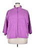 T by Talbots Purple Track Jacket Size 2X - photo 1