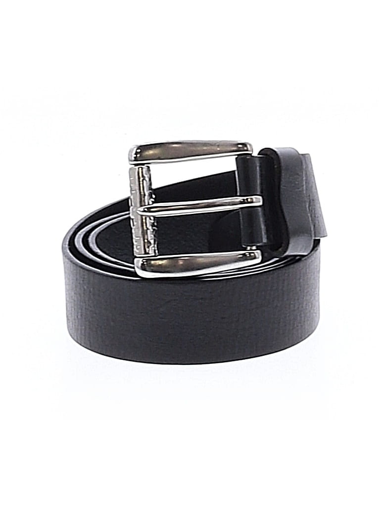 Pre-owned Fossil Leather Belt In Black