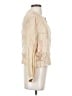 FRYE 100% Viscose Graphic Ivory Jacket Size XS - photo 4