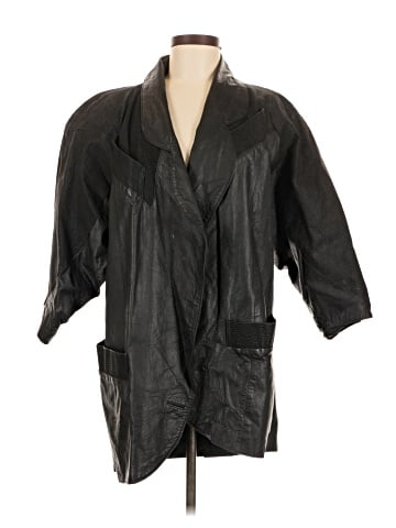 WINLIT Faux Leather Jacket (view 1)