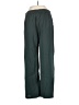 Unbranded 100% Polyester Solid Green Active Pants Size L - photo 2