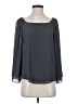 Ruby and Jenna 100% Polyester Gray Long Sleeve Blouse Size S - photo 1