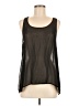 Timing 100% Polyester Black Sleeveless Blouse Size M - photo 1