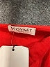 Vionnet 100% Silk Red Casual Dress Size EU 38 / US 8 - photo 3