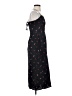 Francesca's 100% Polyester Hearts Black Casual Dress Size S - photo 4