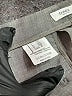 GUNEX 100% Virgin Wool Houndstooth Gray Wool Pants Size 6 - photo 8