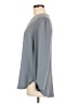 T Tahari 100% Polyester Gray Long Sleeve Blouse Size M - photo 5