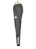 Adidas 100% Polyester Gray Track Pants Size L - photo 5