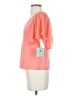 CeCe Pink Short Sleeve Top Size XS - photo 5