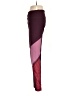 Avia Color Block Burgundy Active Pants Size S - photo 5