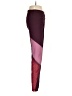 Avia Color Block Burgundy Active Pants Size S - photo 4