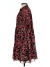 1.State 100% Polyester Floral Red Burgundy Casual Dress Size L - photo 5