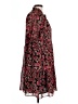 1.State 100% Polyester Floral Red Burgundy Casual Dress Size L - photo 4