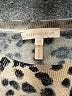Rebecca Taylor 100% Wool Animal Print Silver Wool Pullover Sweater Size XS - photo 7