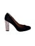 J.Crew Color Block Black Heels Size 8 1/2 - photo 1