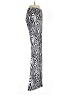 Shein Animal Print Silver Casual Pants Size 2 - photo 4