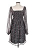Unbranded 100% Polyester Paisley Gray Casual Dress Size S - photo 2