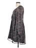 Unbranded 100% Polyester Paisley Gray Casual Dress Size S - photo 5