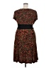 Kathy Roberts Paisley Brown Casual Dress Size 18 - photo 2