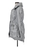 Blanc Noir 100% Cotton Gray Raincoat Size S - photo 5