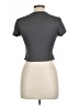 Shein Gray Short Sleeve Turtleneck Size L - photo 2