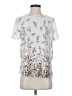 Forever 21 100% Polyester White Short Sleeve Blouse Size S - photo 1
