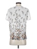 Forever 21 100% Polyester White Short Sleeve Blouse Size S - photo 2