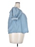 wonderly 100% Cotton Blue Short Sleeve Blouse Size XXL - photo 4