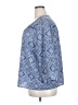 Fever Blue 3/4 Sleeve Blouse Size XXL - photo 5