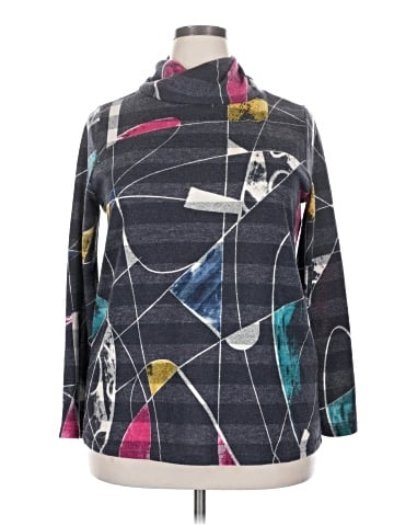 Trisha Tyler 3/4 Sleeve Turtleneck (view 1)