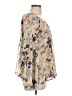 DRA 100% Polyester Tan Long Sleeve Blouse Size L - photo 4
